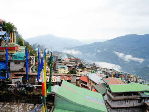 Darjeeling Hills with Ga...