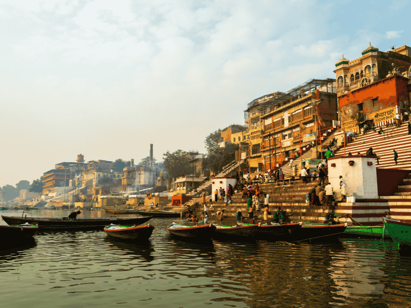 Varanasi Ghats And Ganga