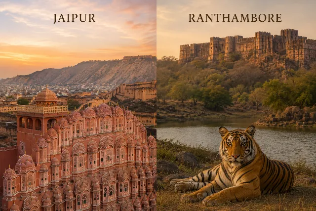 Rajasthan-Jaipur Ranthambore 4N5D