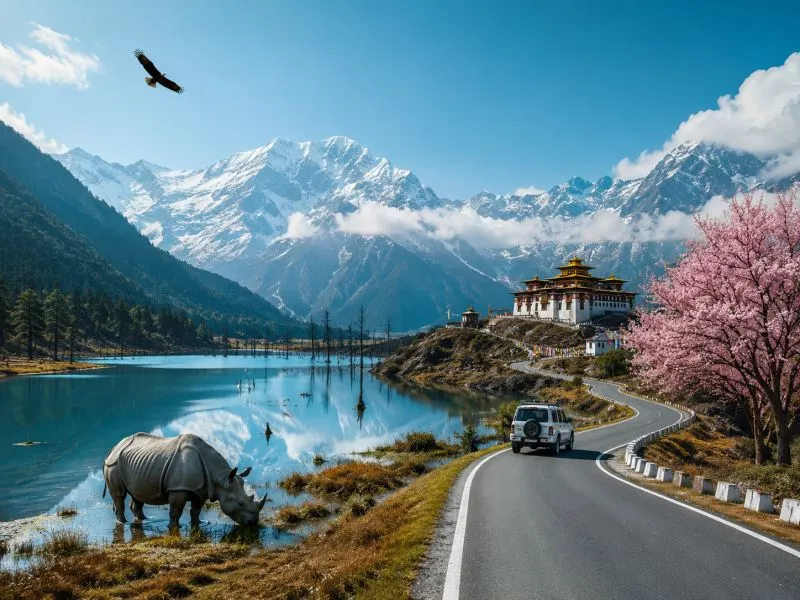 Tawang Beyond the Clouds