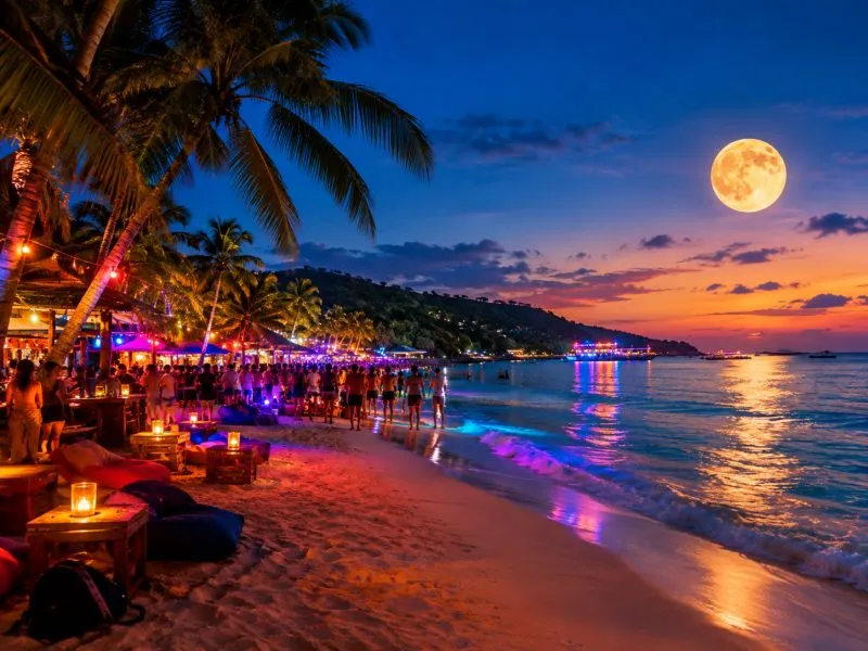 Tropical Moonlit Getaway