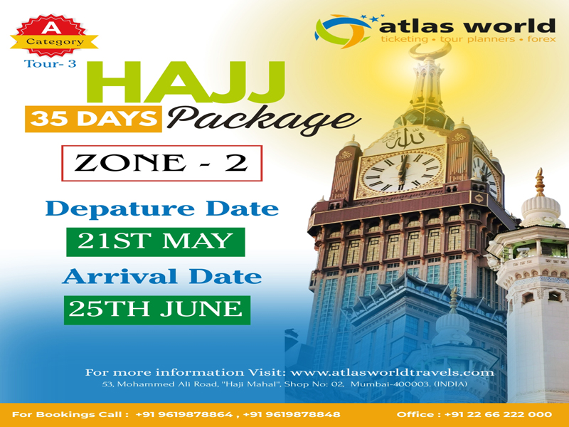 35 Days Haj 2026 A-Category ZONE 2