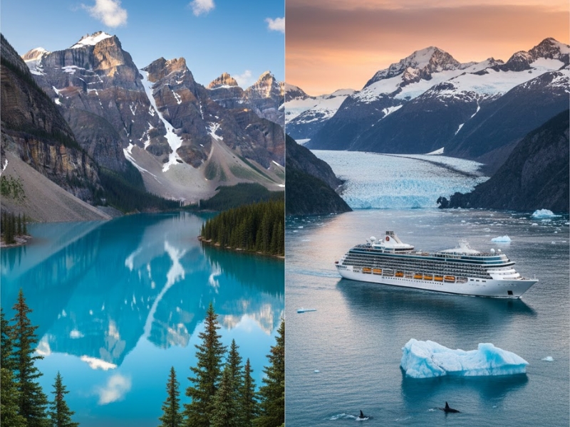 Best of Canadian Rockies with (Optional) Alaska Cruise