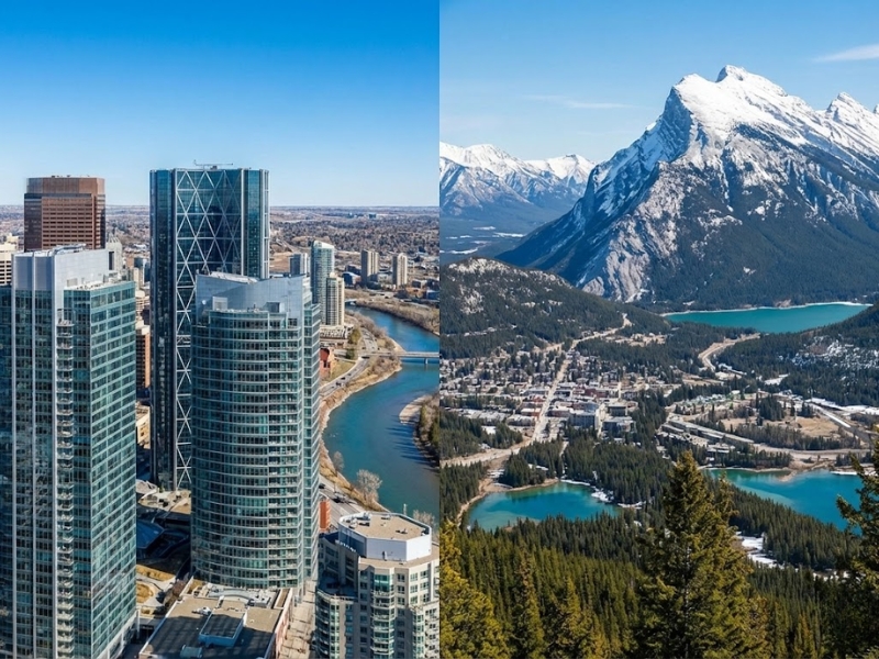 Calgary to Banff City Break