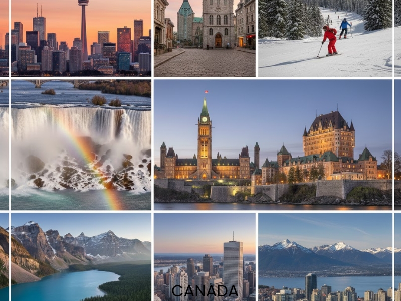 From Niagara to the Rockies