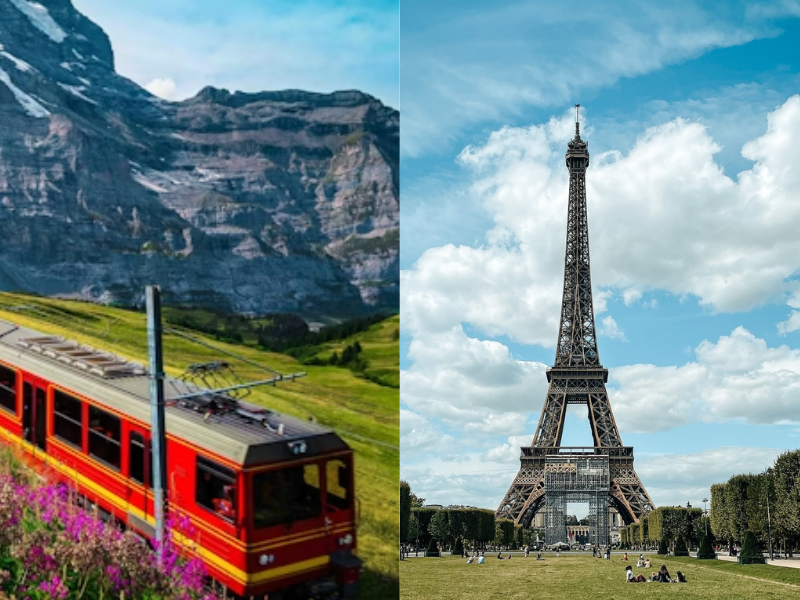 Grand Switzerland & Paris Escape