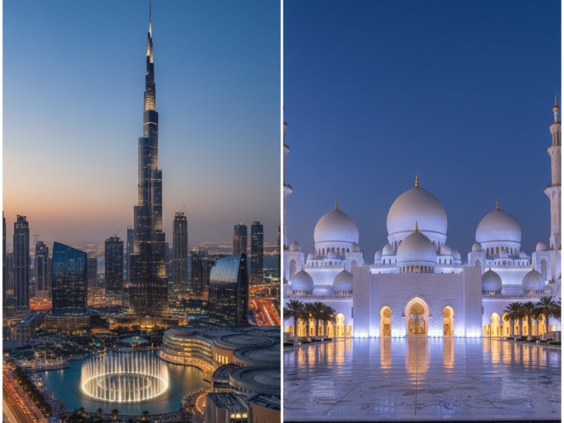 Honemoon in Dubai and Abu Dhabi