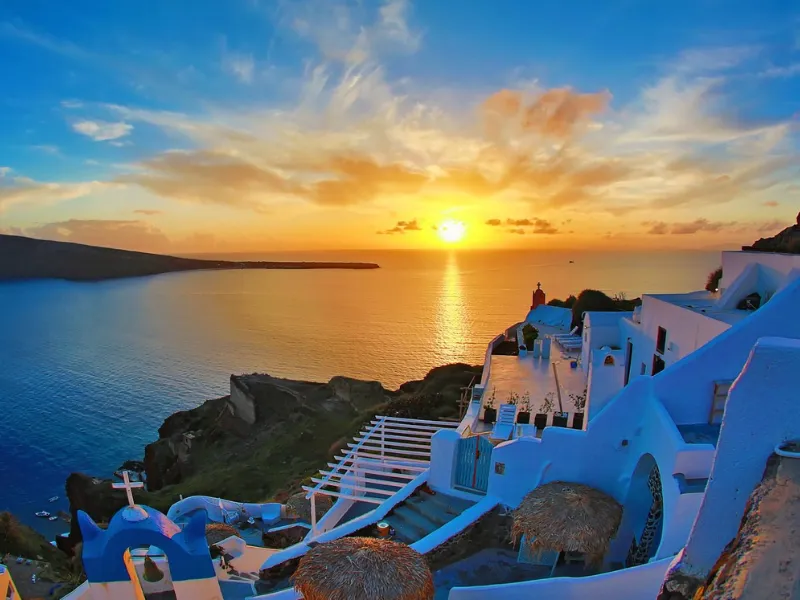 Santorini Sunsets & Island Dreams