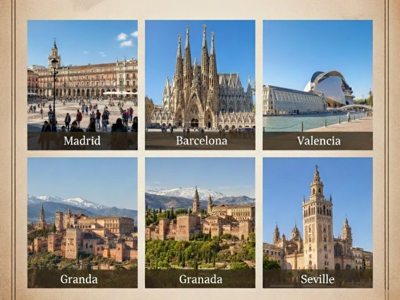Spain Delight – Indian Comfort European Tour