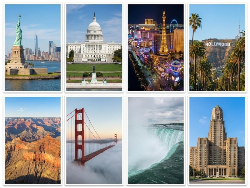 USA Coast-to-Coast Grandeur