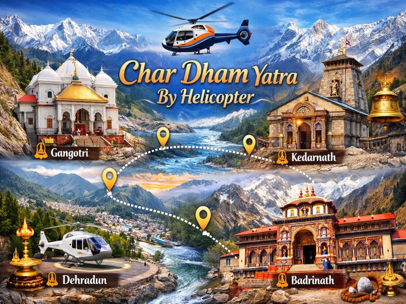 Char Dham Yatra By Helicopter