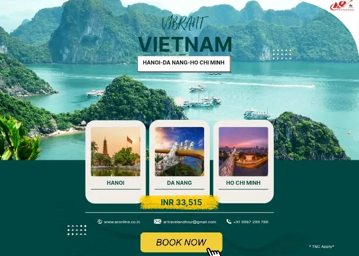 HANOI – DA NANG – HO CHI MINH PACKAGE