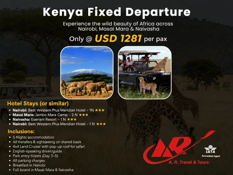 KENYA FIXED DEPARTURE