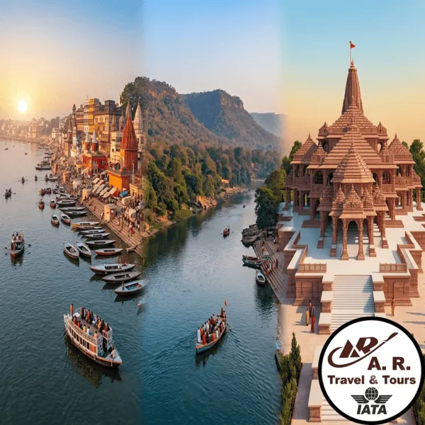 2N Varanasi - 1N Chitrakoot - 2N Ayodhya