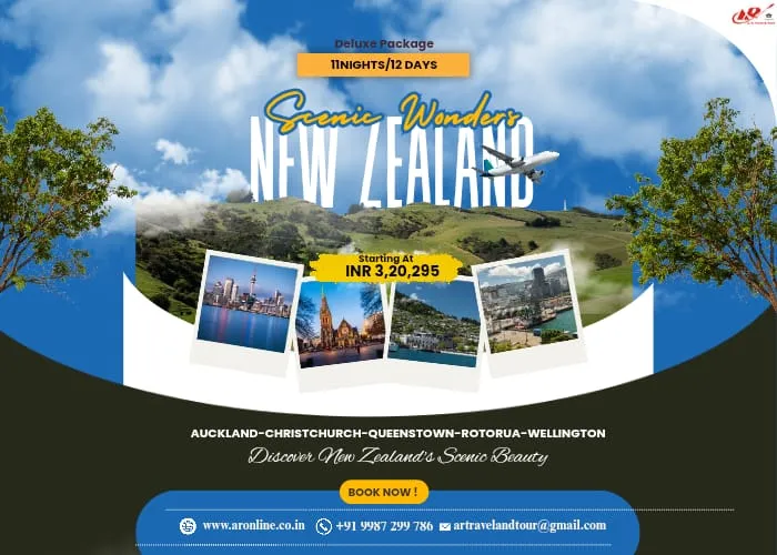New Zealand Scenic Wonders: North to South Island