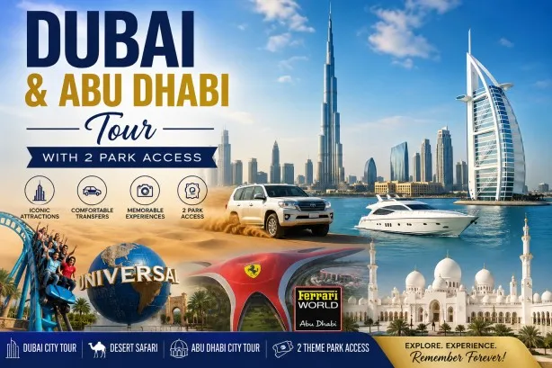 Dubai Abu Dhabi with 2 Park - Diwali 2026