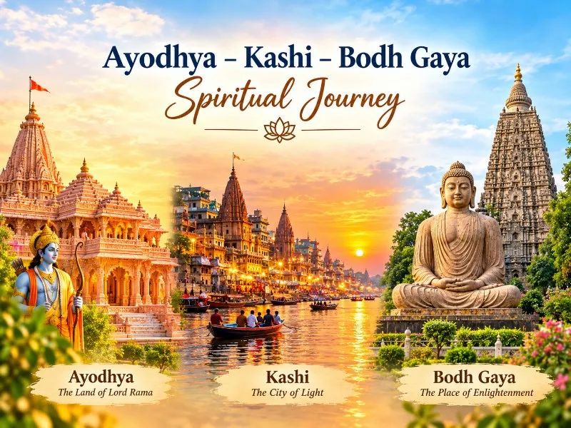 Ayodhya – Varanasi – Bodh Gaya Spiritual Journey